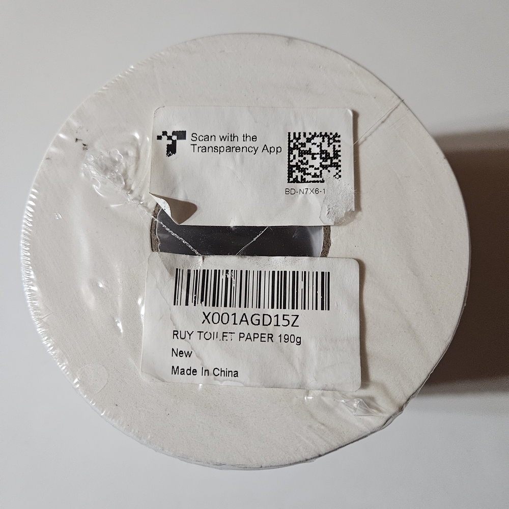 Novelty Toilet Paper with Face Print - Picture 5 of 5